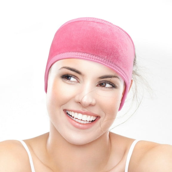 LOLIPPYY Spa Hairband for Home Use Stretch Cotton for Protect from Cleansing Oils 1Pcs