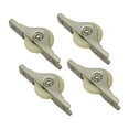 thumbnail image 5 of Sliding Door Wheels Rollers Nylon Pulley 4 Pack Durable Iron Shell Design for Smooth Silent Window Operation, 5 of 9