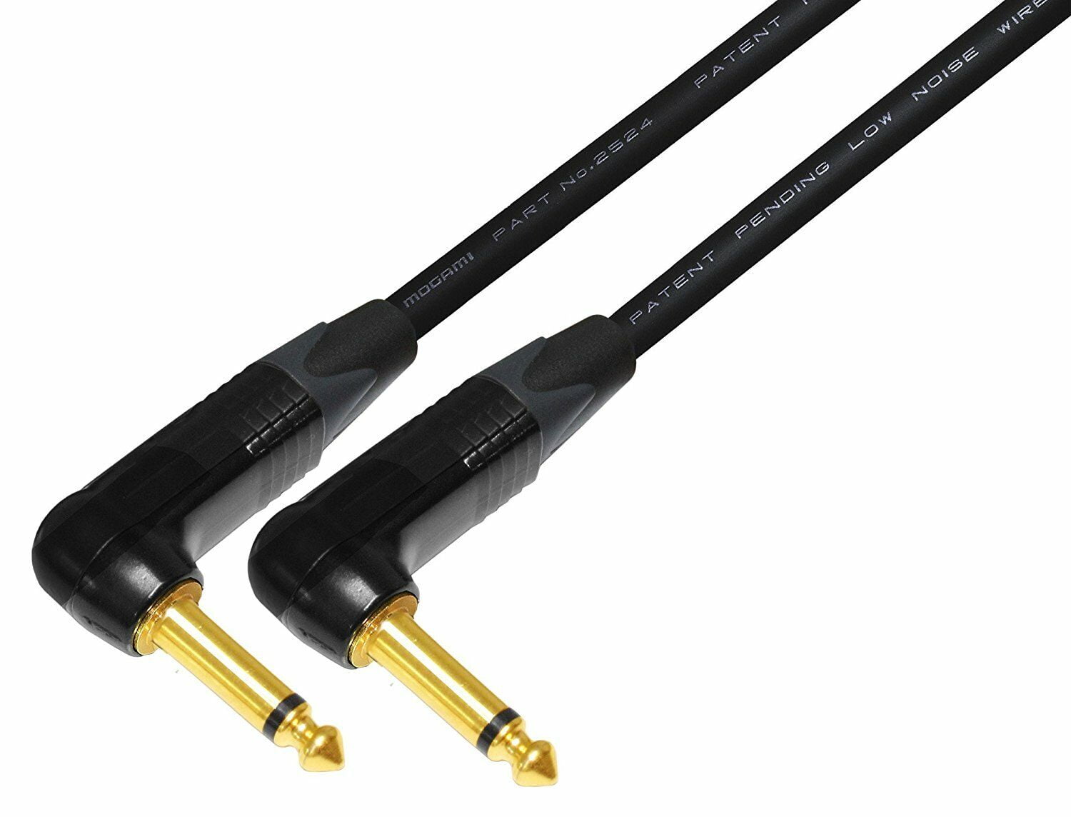 1 X Mogami 2524 - 6 Inch-Guitar Bass Effects,Patch Cable|NP2RX-B Neutrik Black