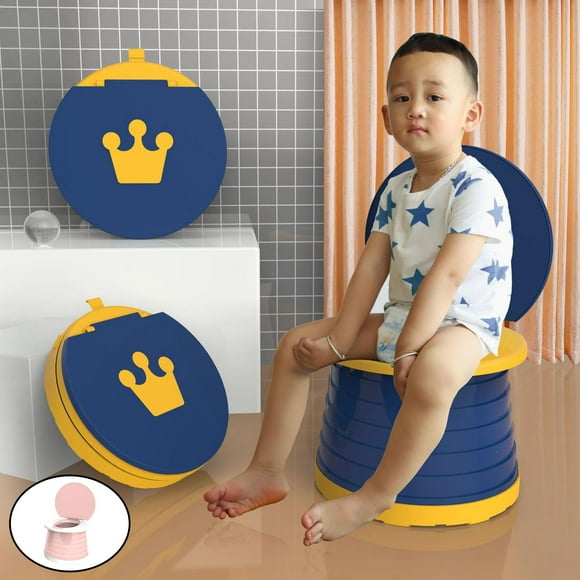 portátiles Plegando asiento de entrenamiento para para para , de limpiar, multifunción Rosado CUTICAT Inodoro para niños portátil