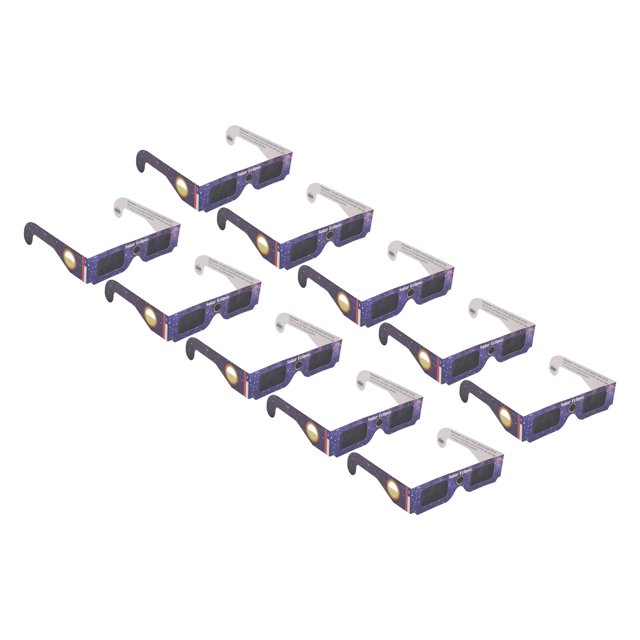 Gafas Solares De Eclipse Papeles Seguros Sunes Para Observación Premium Herramienta Directa Adolescentes Adultos