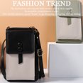 thumbnail image 4 of Pequeño bolso cruzado para teléfono celular para mujer con ranuras para tarjetas de crédito, 4 of 5
