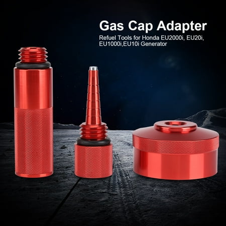 - Aramox Gas Cap Adapter Oil Change Funnel Magnetic Oil Dipstick for Honda Generator EU2000i EU20i, Magnetic Oil Dipstick, Generator Accessories