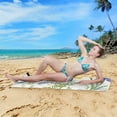 thumbnail image 6 of Vintage Floral Meadow A Spring Flowers Beach Towel 31" x 71", Quick Dry Bath Towel Super Absorbent Lightweight Travel Towel for Beach Yoga Swim Sport Camping Holiday, 6 of 7