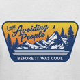 thumbnail image 3 of Teelocity Avoiding People Before it was Cool Graphic T-Shirt (3XL - Standard Fit, White), 3 of 4