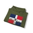 thumbnail image 4 of Dominican Republic Pride Flag Hoodie, Gifts, Hooded Sweatshirt, 4 of 4