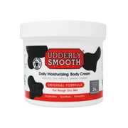 Udderly Smooth Body Cream Skin Moisturizer Original Formula for Rough Dry Skin, 10 Ounce - 2 Pack