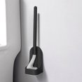 thumbnail image 3 of Escobilla de Baño de Silicona con Diseño de Club de Golf - Cabezal de Cerdas Flexibles de TPR, Secado Rápido, Limpieza de WC de 360º - Incluye Portaescobillas Antigoteo, Montaje en Pared o Suelo, 3 of 5