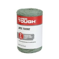 Hyper Tough 190ft Jute Twine Green, 7 lb Working Load Limit