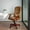 Bomber Brown Microfiber, variant on Emma + Oliver Bomber Brown Classic Executive Swivel Office Chair with Arms