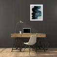 thumbnail image 3 of Urban Road 12x14 White Modern Wood Framed Museum Art Print Titled - River Wild, 3 of 4