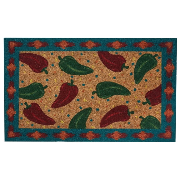 Park Designs Taos Chili Pepper Doormat 1'6''x2'6''