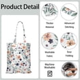 thumbnail image 2 of Sac de Courses en Toile Imprimé Floral - Pliable et Lavable Réutilisable, 2 of 6
