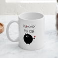 thumbnail image 3 of CafePress - I Love My Fat Cat Mug - 11 oz Ceramic Mug - Novelty Coffee Tea Cup, 3 of 3