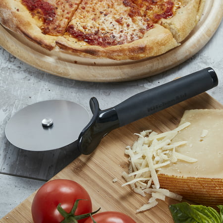 KitchenAid Stainless Steel Pizza Wheel, Black, Dishwasher
