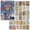 Blue, variant on 680+ Pcs Realistic Faux Embroidery Sticker Book Self Soft 3D Embroidery Flat Stitching Style Decals For Junk Journals & Scrapbooking Office Craft Stationery