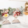 thumbnail image 6 of Mikilon Decor Christmas Decorations Home Ornaments, Christmas wooden painted desktop ornaments Christmas decoration ornaments, A, 6 of 8