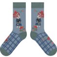 thumbnail image 1 of Mujer hombre unisex - calcetines de flores y plantas para ella y para él - f, 1 of 3