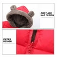 thumbnail image 4 of breaise Baby Boys Girls Puffer Jacket Hooded Coat Fleece Liner Elastic Cuffs Outerwear, 4 of 4