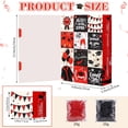 thumbnail image 3 of Graduation Countdown Calendar Box, 12 Days 2026 Graduation Box With Filling Raffia Fill It Yourself EmptyforGraduates Her Him High School College, 13 * 10 * 3inch, 2026 Graduation Countdown Box, 3 of 9