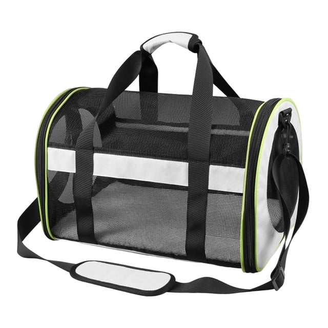 Portador de gatos perfecl bolsa de viaje para perros pequeños Medida 17.3x11x11 pulgadas Gris mezclado
