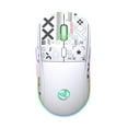 thumbnail image 2 of 2.4GHz Bluetooth Mouse,RGB Wireless Gaming Mouse,3600DPI Optical Mouse,Rechargeable Mute Design,3 Mode,12 Lighting Effects,Comfortable Grip,PC Gaming Use,Long-Lasting Battery, 2 of 7
