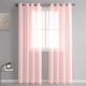 thumbnail image 5 of Cortinas de Lino Semitransparentes de 248 Cm de Largo | Cortinas con Ojales para Dormitorio y Sala de Estar | Paneles Transparentes Que Filtran La Luz | Resistentes a Las Arrugas | Blanco, Gris, Azul, 5 of 6