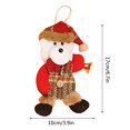 thumbnail image 1 of Gibobby Colgante de cuerpo completo, colgante de campana de Navidad, árbol de muñeca tridimensional, decoración pequeña para el(D), 1 of 3