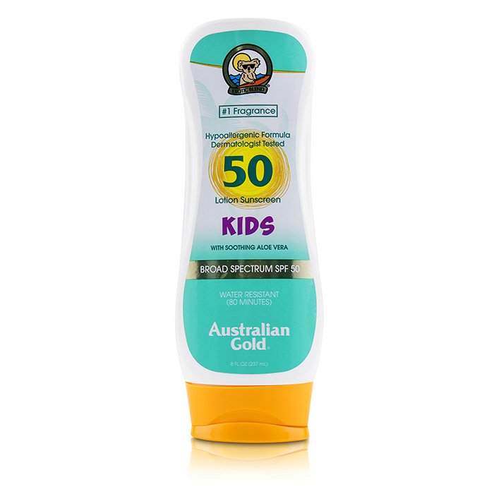 Australian Gold Lotion Sunscreen Broad Spectrum SPF 50 with Soothing