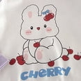 thumbnail image 6 of Emitonse Toddler Girls Cotton Long Sleeve T-Shirt Unisex Baby Girls Boys Infant Toddler Long Sleeve T Shirts Graphic Cartoon Cute Print Crewneck Tee Light Purple,Size 7-8 Years, 6 of 6