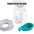 thumbnail image 5 of Replacement Seat for Sea Me Flush Potty Chair - GMP68 ~ Replacement Pot ~ Teal Color, 5 of 6