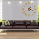thumbnail image 4 of Reloj de pared con espejo acrílico DIY, diseño de números romanos en 3D y pegatinas para decoración del hogar, relojes de pared Sweethay JJ3648-04, 4 of 5