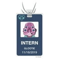 thumbnail image 2 of Junior's Rick And Morty Intern Glootie Security Badge  Graphic Tee White Small, 2 of 3