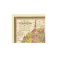 thumbnail image 4 of Historic State Map - Virginia - Mitchell 1846 - Vintage Wall Art, 4 of 4