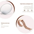 thumbnail image 6 of OLEVS Ladies Watches Rose Gold-Plated Mesh Strap Fashion Dress Japanese Quartz Waterproof Luminous Female Watches for Women Black Dial, 6 of 13