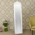 thumbnail image 3 of vidaXL Full Length Floor Mirror Free Standing Wood Bedroom Dressing 4 Colors, 3 of 25