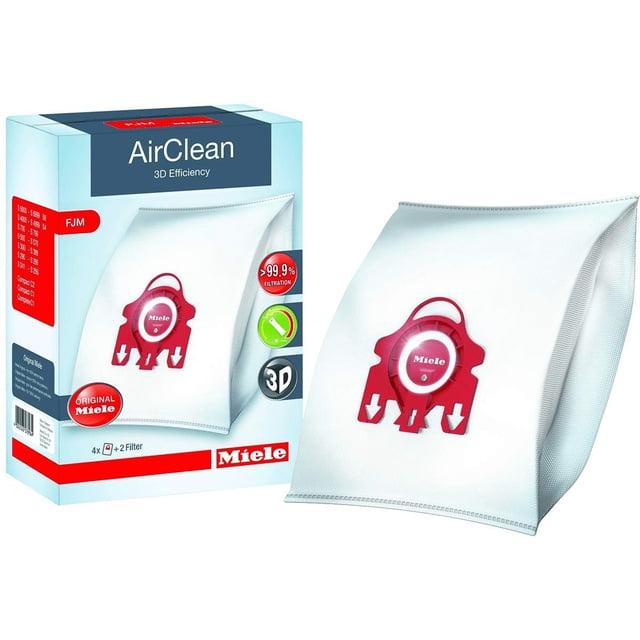 Bolsas para aspiradora Miele tipo FJM originales (Air Clean)