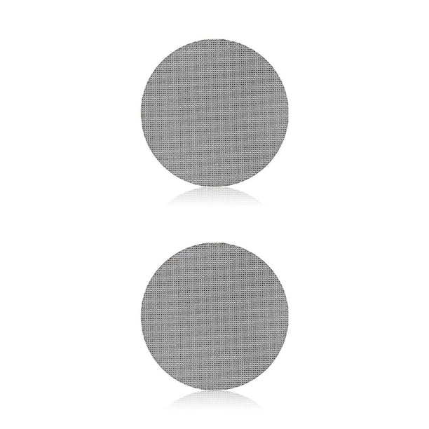 Ounissouiy Filtro de café Reemplazo reutilizable de acero inoxidable Portafiltro Pantalla de malla 150 μm Red de filtrado de bebidas redonda 58 mm 2Conjunto