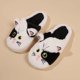 thumbnail image 1 of Zapatillas de gato peludas y esponjosas para mujer y hombre, zapatos de plataforma para el hogar, toboganes de felpa para interiores, zapatos de algodón encantadores, Invierno, 1 of 5