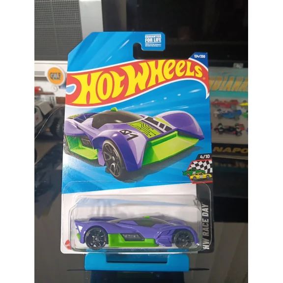 Hot Wheels HW Race Day Futurismo 1:64 Diecast Purple Malaysia Carded