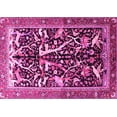 thumbnail image 1 of Ahgly Company Indoor Rectangle Animal Pink Traditional Area Rugs, 8' x 10', 1 of 4