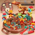 thumbnail image 2 of Electric Disassembly And Assembly Twisting Screw Repair Toolbox Toy Set, Electric Drill Educational Assembly Toy For Children Gong Bohan unisex, 2 of 2