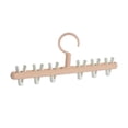 thumbnail image 1 of Percha para ropa, secado de 360 ​​grados, calcetines colgantes a prueba de viento, gancho para ropa interior, Clip desmontable, estante de Almacenamiento y organización del hogar Rosa Blanco Kearding HA065158-03B, 1 of 1