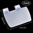 thumbnail image 4 of ShenMo 4pack Sink Splash Stop Kitchen Splashguard Suction Cup Sink Splashguard Dishwashing Stopper, 4 of 5