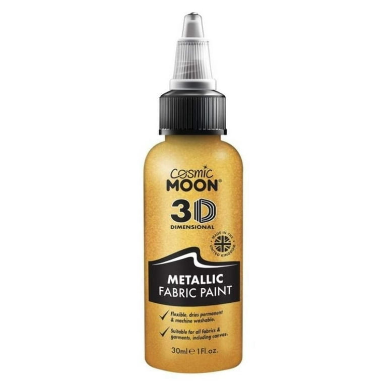 Cosmic Moon Metallic Fabric Paint Single 30ml Costume Make Up Cosmic Moon Metallic Fabric Paint Single 30ml Costume Make Up