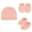 Shrimp powder, variant on Newborns Essential Care Cotton Fetal Hat Comfortable Gloves and Booties Breathable Baby Skin Protections Gear