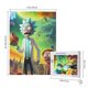 thumbnail image 5 of Rompecabezas de madera de Rick & Morty: adecuado para niños adultos, rompecabezas para niños y niñas, juguetes de juegos de entretenimiento con rompecabezas. Talla única, 5 of 8