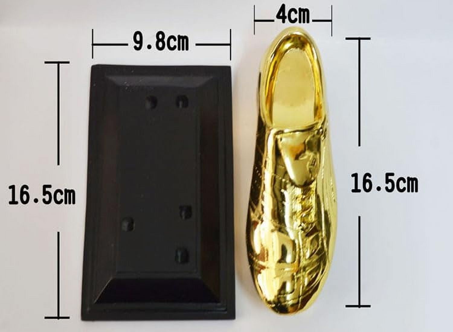 Golden Football Boot Champion Replica Trophy Top Statue Fans Souvenir Cup Birthday Soccer Player Flat Shoe Crafts