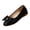 Black, variant on Ballet Bow Flats Shoes Women Comfortable Pointed Toe Flats Bow Dress Shoes Memory Foam Insole Slip on Work Flat for Women