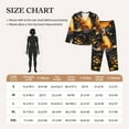 thumbnail image 4 of Sikiie Golden Koi And Treasure Pajamas for Women Set, Womens Pajama Sets, Lounge Sets for Women, 2pjs for Women-Small, 4 of 7